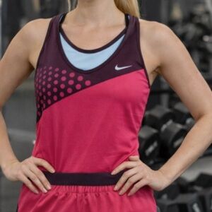 ❤️3 for 25! Nike Dri-FIT Women's Athletic Top Red, XS